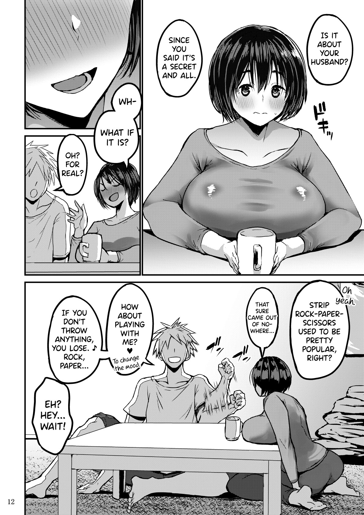 Hentai Manga Comic-A Wife Who Became Sexually Frustrated and Became Another Man's Cock Case-Read-12